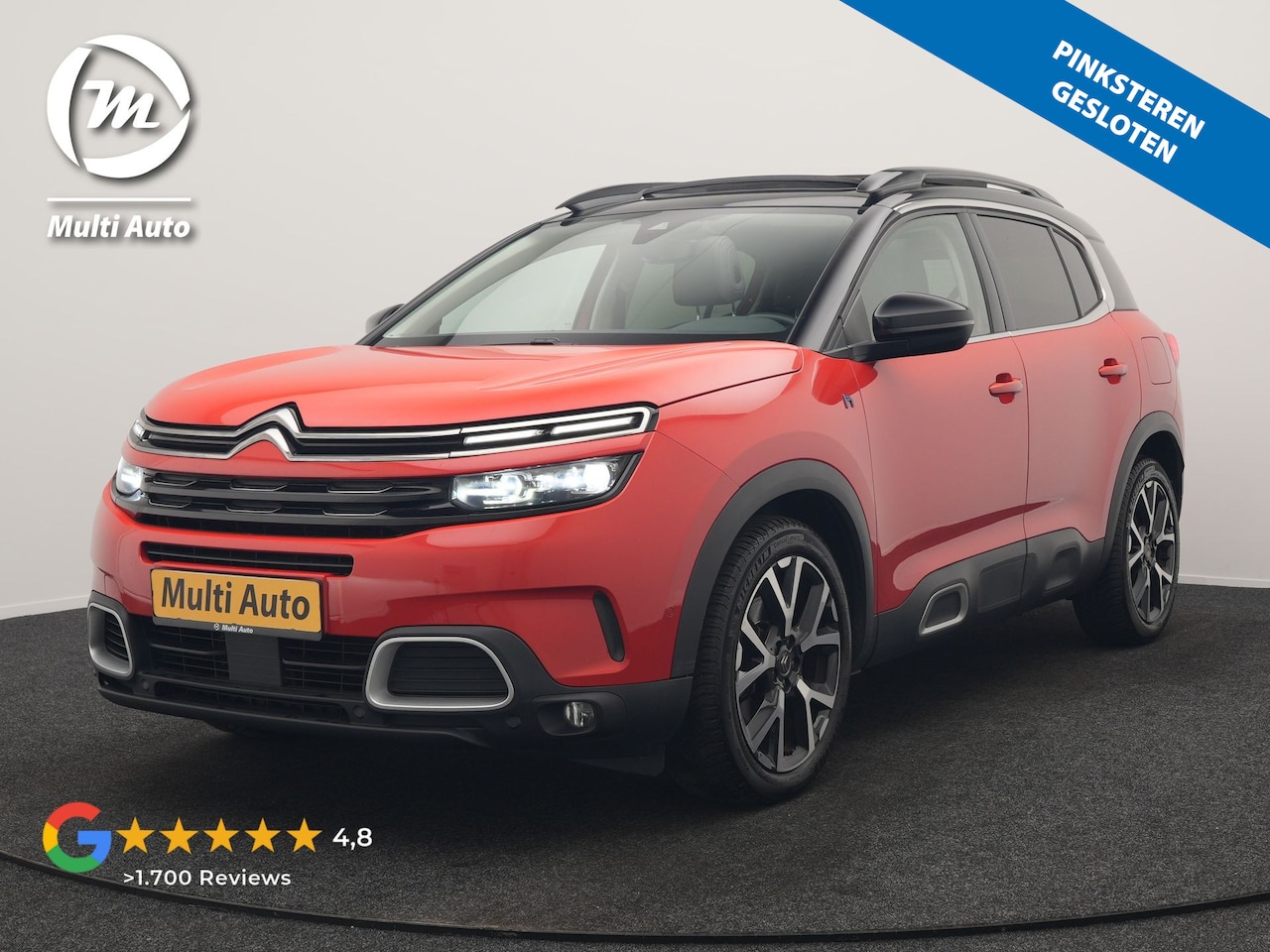 Citroën C5 Aircross - 1.6 Shine PHEV 225pk Dealer O.H. | Panodak | Adaptive Cruise | 360 Camera | Lederen Comfor - AutoWereld.nl