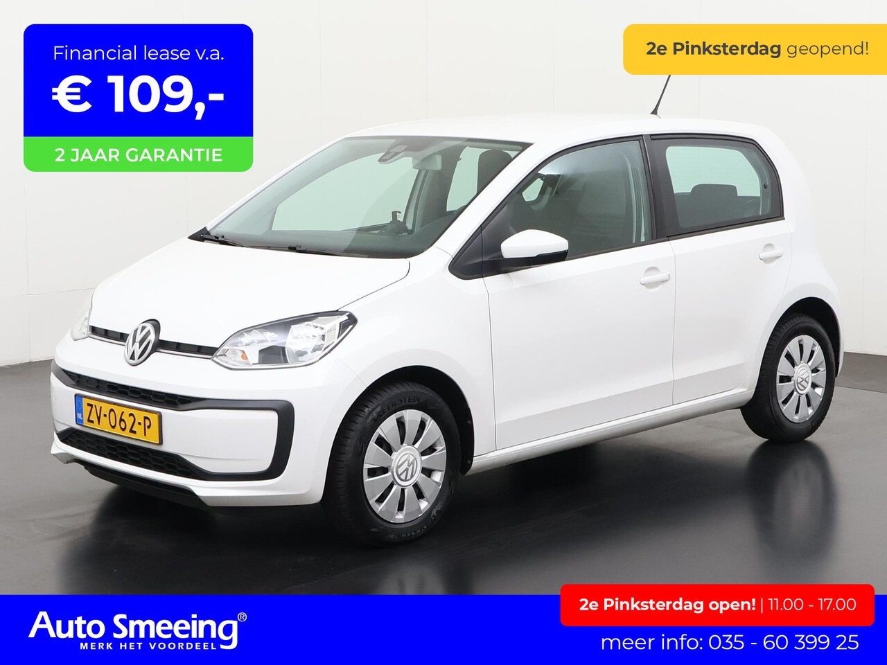 Volkswagen Up! - 1.0 BMT move up! | Airco | App-Connect | 12 mnd Garantie | Zondag Open! - AutoWereld.nl