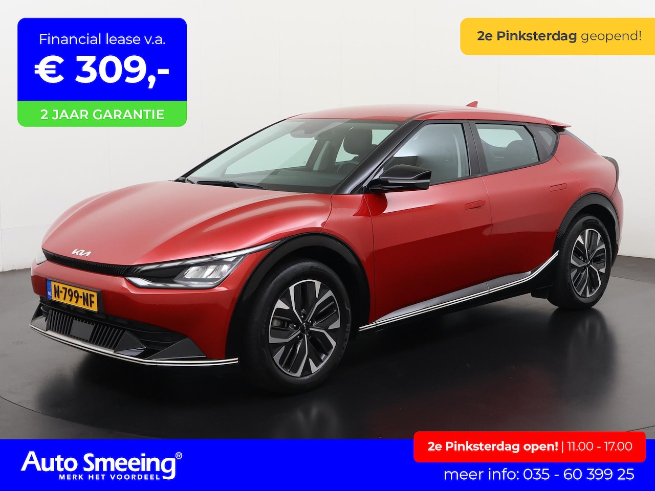 Kia EV6 - 58 kWh | SOH 100% | Camera | Stoelverwarming | Navigatie | Zondag Open! - AutoWereld.nl