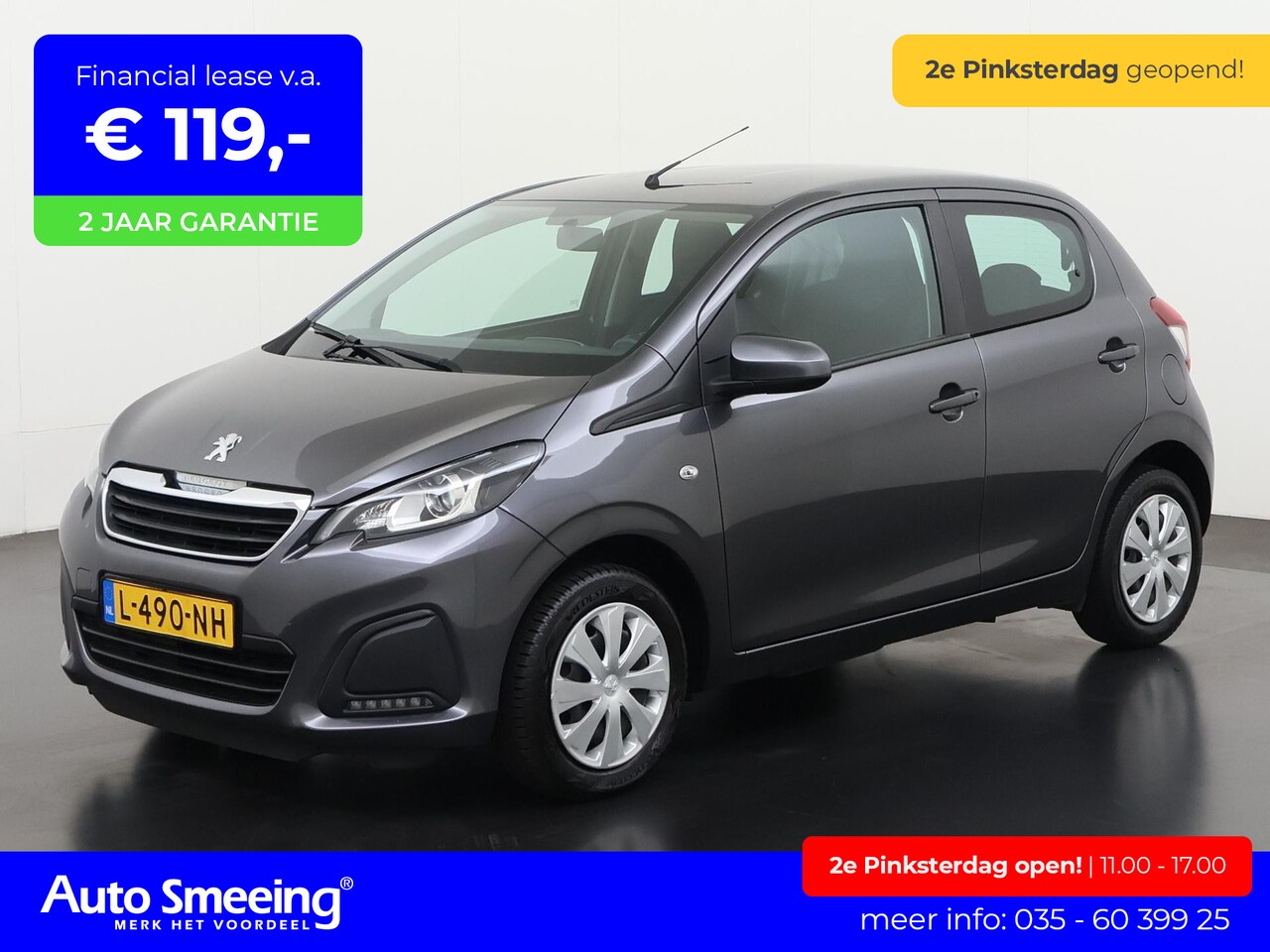 Peugeot 108 - 1.0 e-VTi Active | Airco | Bluetooth | 12 mnd Garantie | Zondag Open! - AutoWereld.nl