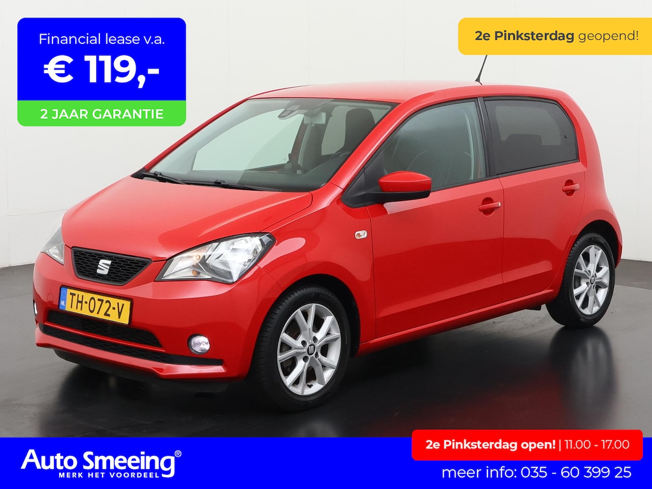 SEAT Mii - 1.0 Sport Intense | Airco | Bluetooth | Lichtmetalen Velgen | 12 mnd Garantie | - AutoWereld.nl