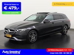 Mercedes-Benz C-klasse Estate - 300 e Luxury Line | Panoramadak | Luchtvering | 100km Electrisch | Zondag Open