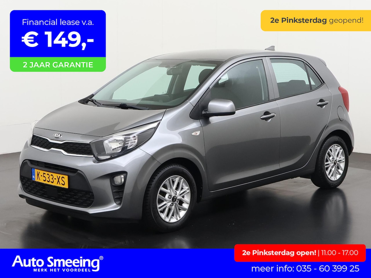 Kia Picanto - 1.0 DPi DynamicLine | Camera | Zondag Open! - AutoWereld.nl