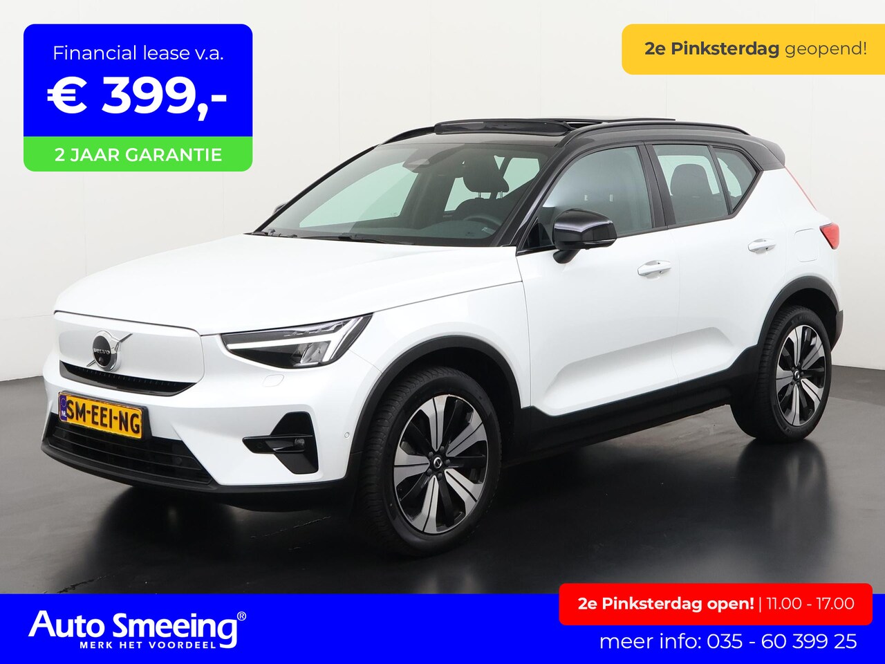 Volvo XC40 - Recharge Ultimate 70 kWh | Panoramadak | Zondag Open! - AutoWereld.nl