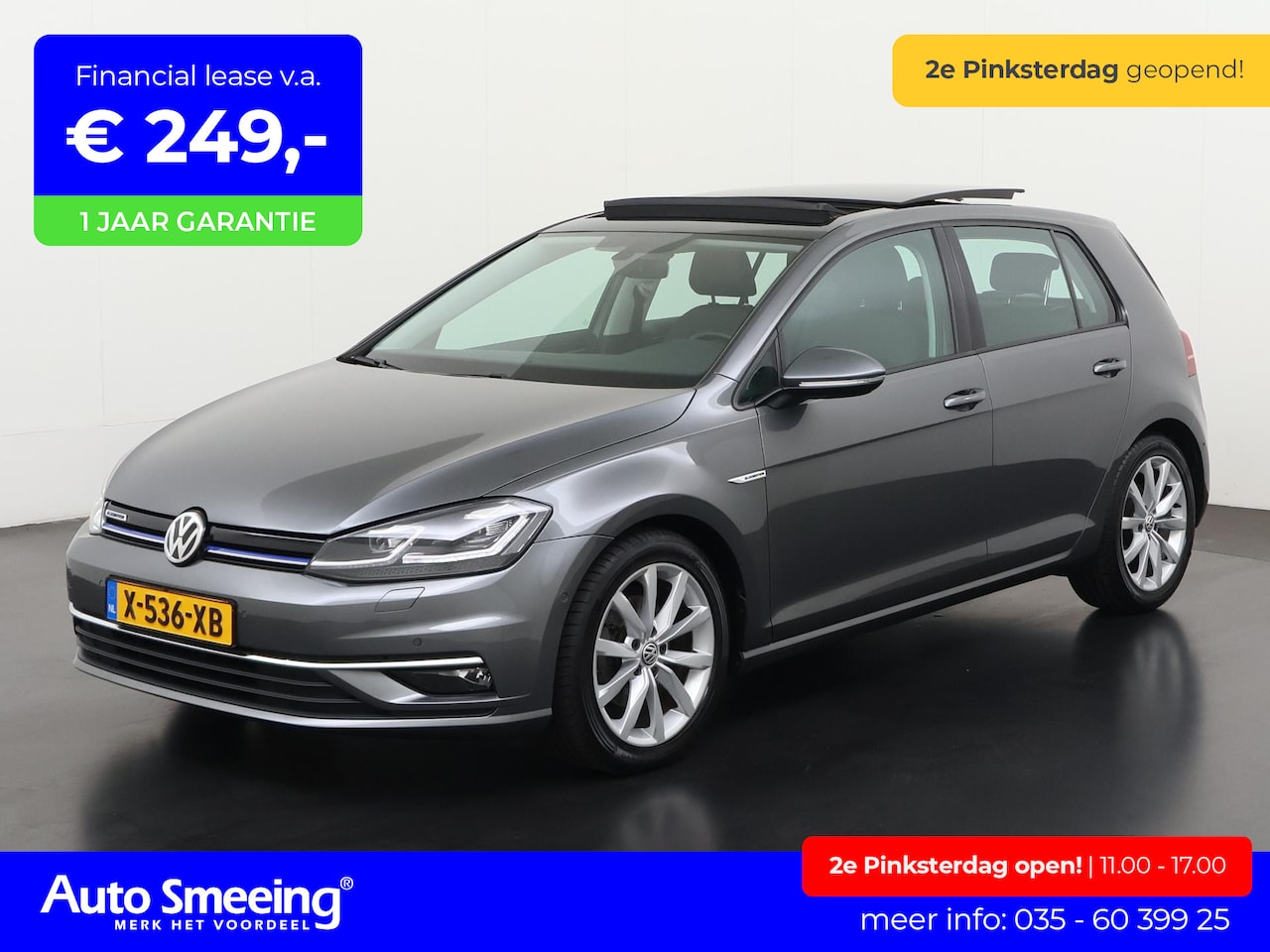 Volkswagen Golf - 1.5 TSI Highline DSG | Schuifdak | Camera | Stoelmassage | Zondag Open! - AutoWereld.nl