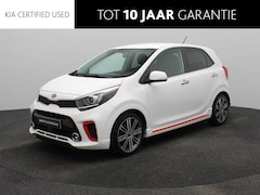 Kia Picanto - 1.2 CVVT GT-Line | Dealeronderhouden| Carplay | Cruise| Climate Control | Camera | Leer |