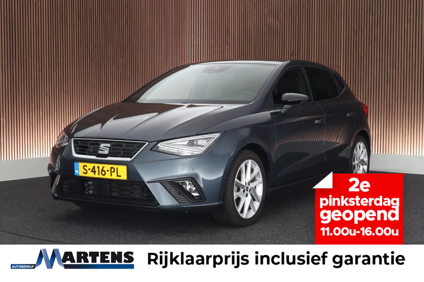 SEAT Ibiza - 1.0 EcoTSI 95pk FR Business Intense Stoelverwarming Camera Led Alcantara Virtual Cockpit N - AutoWereld.nl