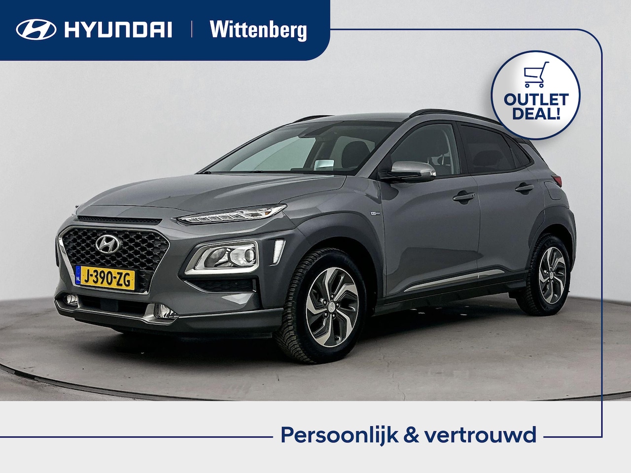 Hyundai Kona - 1.6 GDI HEV FASHION | OUTLETDEAL! | TREKHAAK | ALL SEASONS | NAVI | CAMERA | CRUISE | PRIV - AutoWereld.nl
