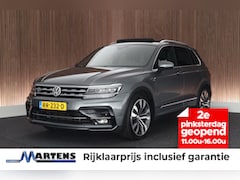Volkswagen Tiguan - 1.4 TSI ACT 150pk DSG R-Line Highline Trekhaak Camera Leder Keyless Virtual Cockpit Camera