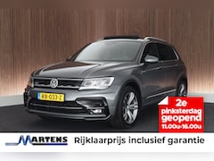 Volkswagen Tiguan - 1.4 TSI R-Line Highline Trekhaak Panoramadak Camera Stoelverwarming Virtual Cockpit