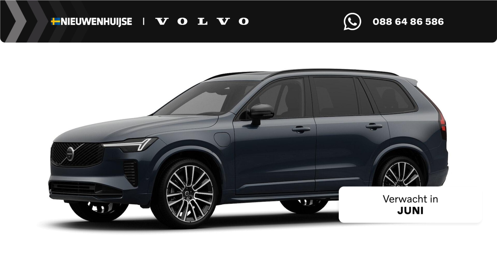 Volvo XC90 - T8 Plug-in hybrid AWD Ultra Dark Exec. Ed. - AutoWereld.nl