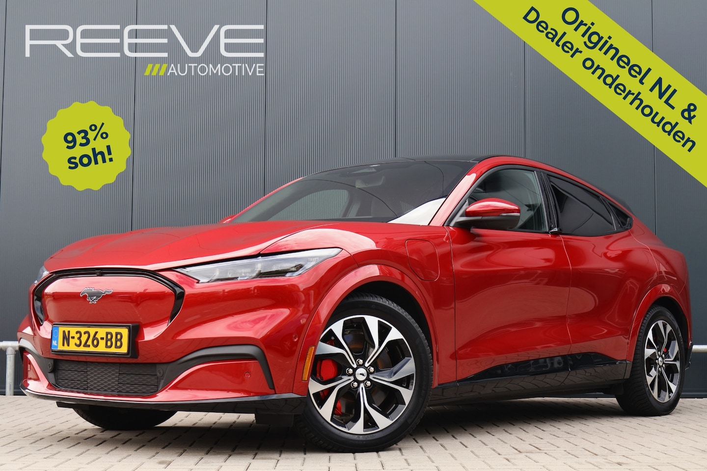 Ford Mustang Mach-E - Extended First Edition AWD 98 kWh 93 soh! | Full Options | 360 Camera | Pano | Adapt. Crui - AutoWereld.nl