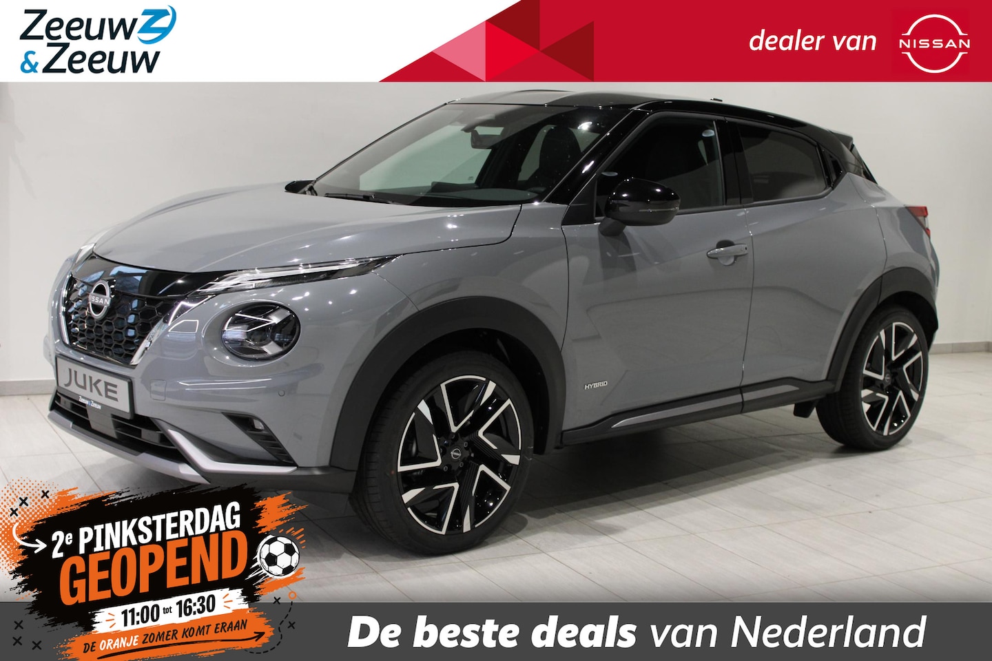 Nissan Juke - 1.6 Hybrid N-Design | € 5000,= KORTING | TECHNOLOGY PACK | COLD PACK | OP VOORRAAD!!! - AutoWereld.nl