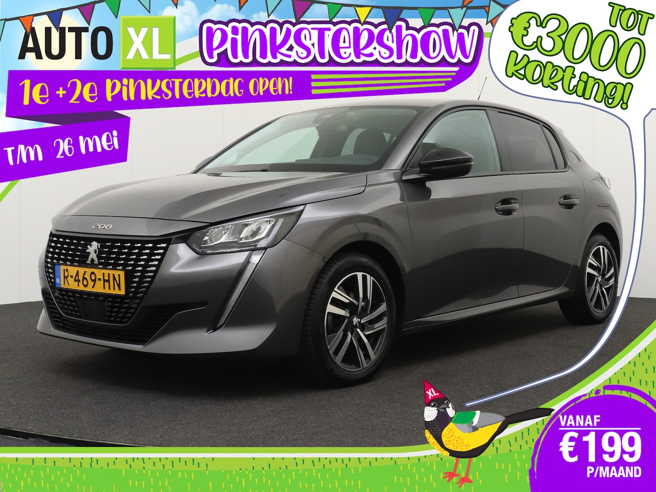 Peugeot 208 - 1.2 Allure Half-Leder Camera Carplay Cruise Park.sens - AutoWereld.nl
