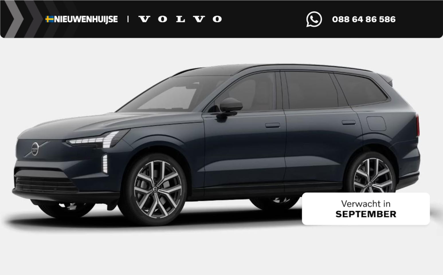 Volvo EX90 - Twin Motor Ultra 7p. 106 kWh | Google | Bowers & Wilkins Audio | Luchtvering | Getint Glas - AutoWereld.nl