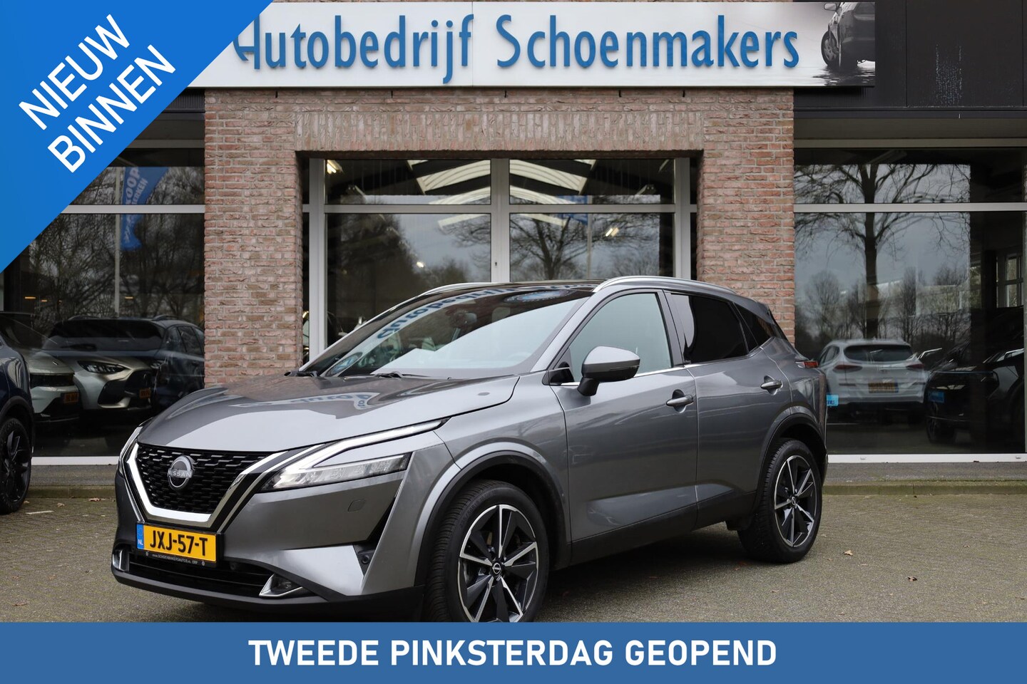 Nissan Qashqai - 1.3 MHEV Xtronic Tekna Plus PANO HUD MASSAGE MEMORY CARPLAY 360-CAM LEER STOEL/STUUR/RUITV - AutoWereld.nl
