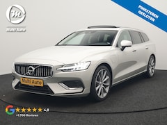 Volvo V60 - T6 Recharge AWD Inscription PHEV Long Range 350pk Dealer O.H | Trekhaak Af Fabriek | Panod
