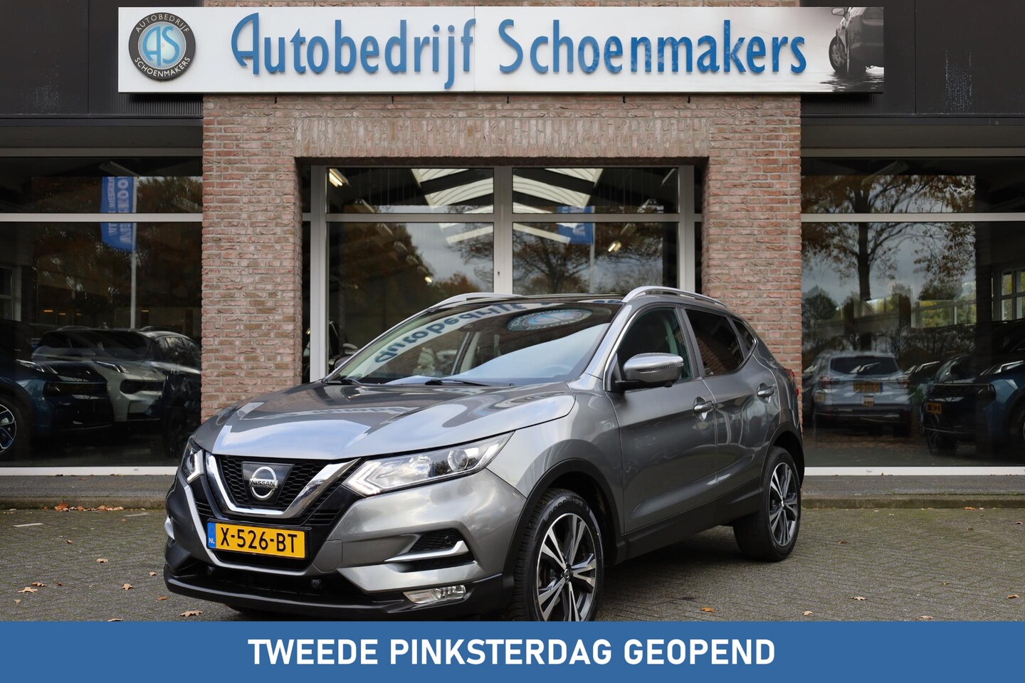 Nissan Qashqai - 1.2 N-Connecta PANO TREKHAAK 360-CAMERA CRUISE CLIMA NAVI DAB 2XPDC 18''LMV - AutoWereld.nl