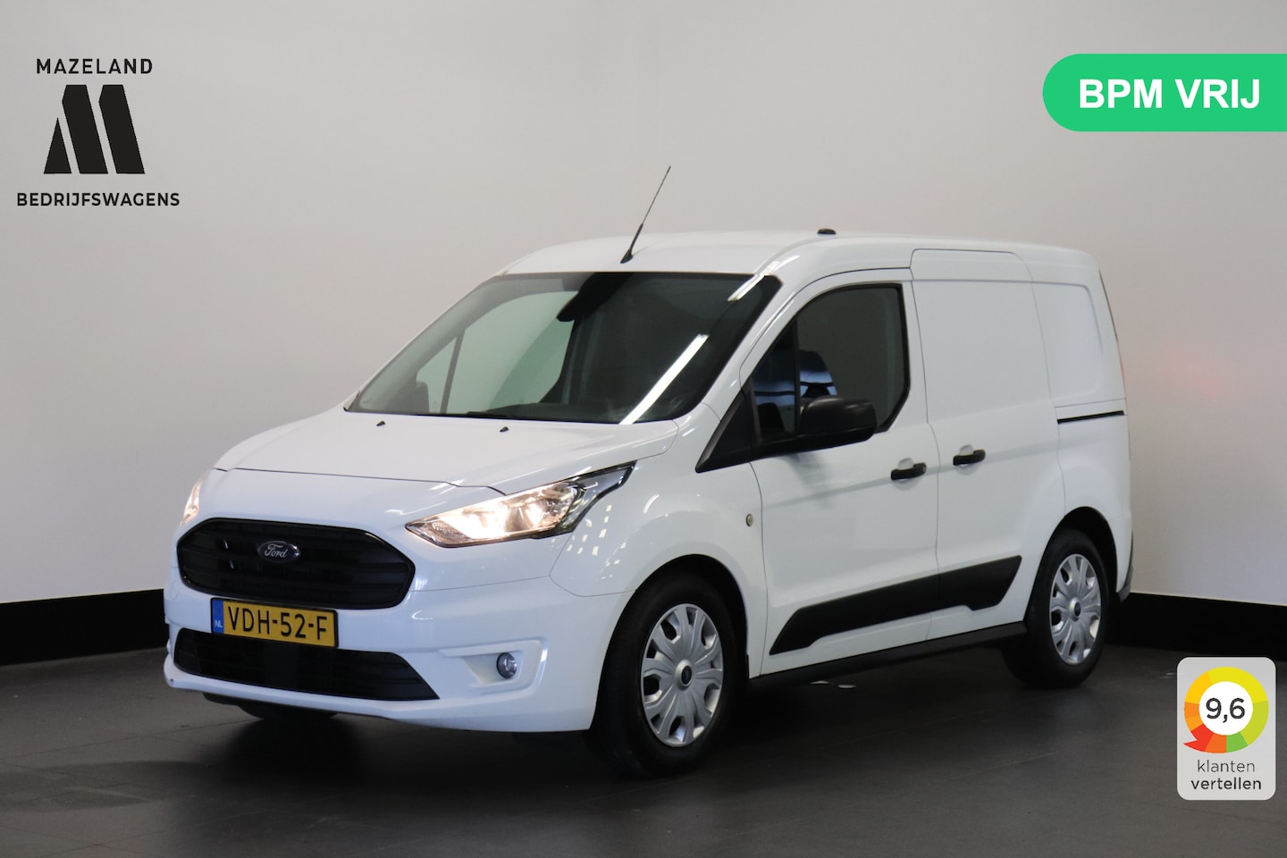 Ford Transit Connect - 1.5 EcoBlue 100PK Automaat 2x schuifdeur EURO 6 - Airco - Cruise - Camera - € 12.499,- Exc - AutoWereld.nl