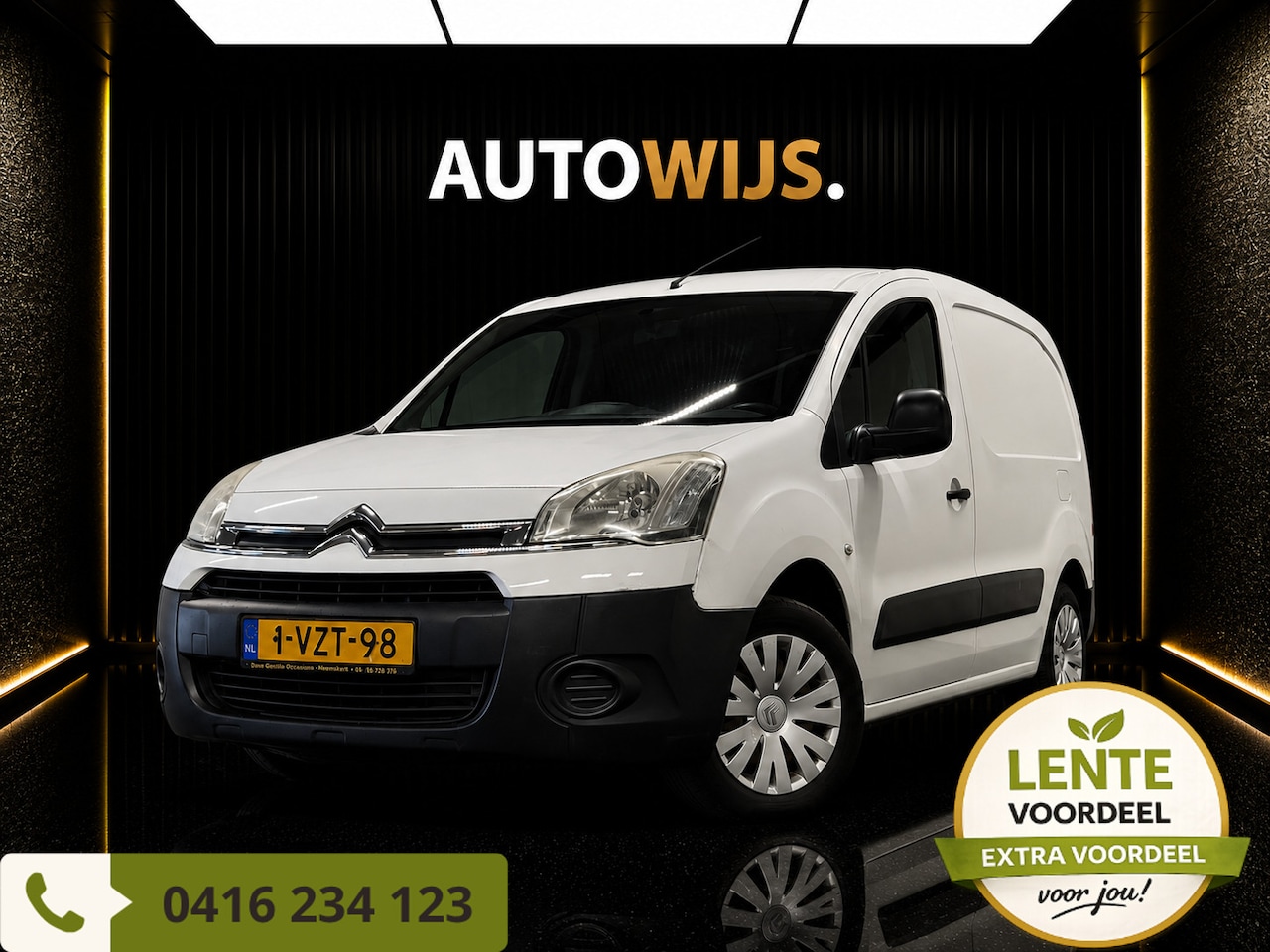 Citroën Berlingo - 1.6 e-HDI 500 Club Economy|NL AUTO|AUTOMAAT|TREKHAAK|MARGE - AutoWereld.nl