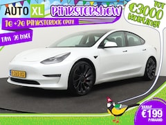 Tesla Model 3 - Performance AWD 75 kWh Pano-dak 20'LMV Dodehoek