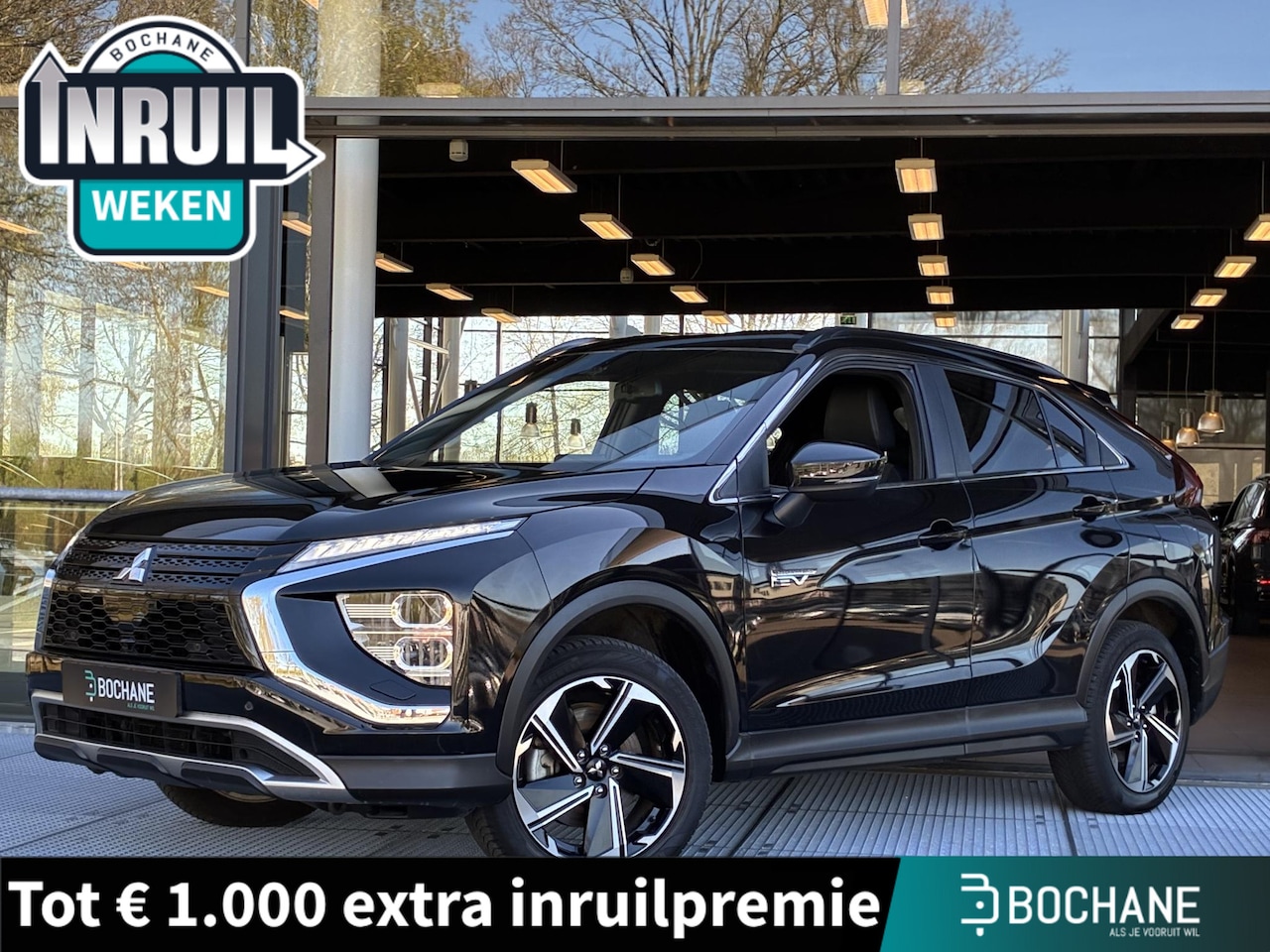 Mitsubishi Eclipse Cross - 2.4 PHEV Intense+ | Carplay/ Android | Navigatie | Achteruitrijcamera + sensoren | FABRIEK - AutoWereld.nl