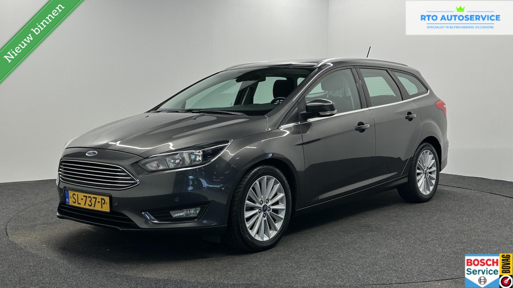 Ford Focus Wagon - 1.0 Titanium NAVIGATIE ECC CRUISE LM. - AutoWereld.nl