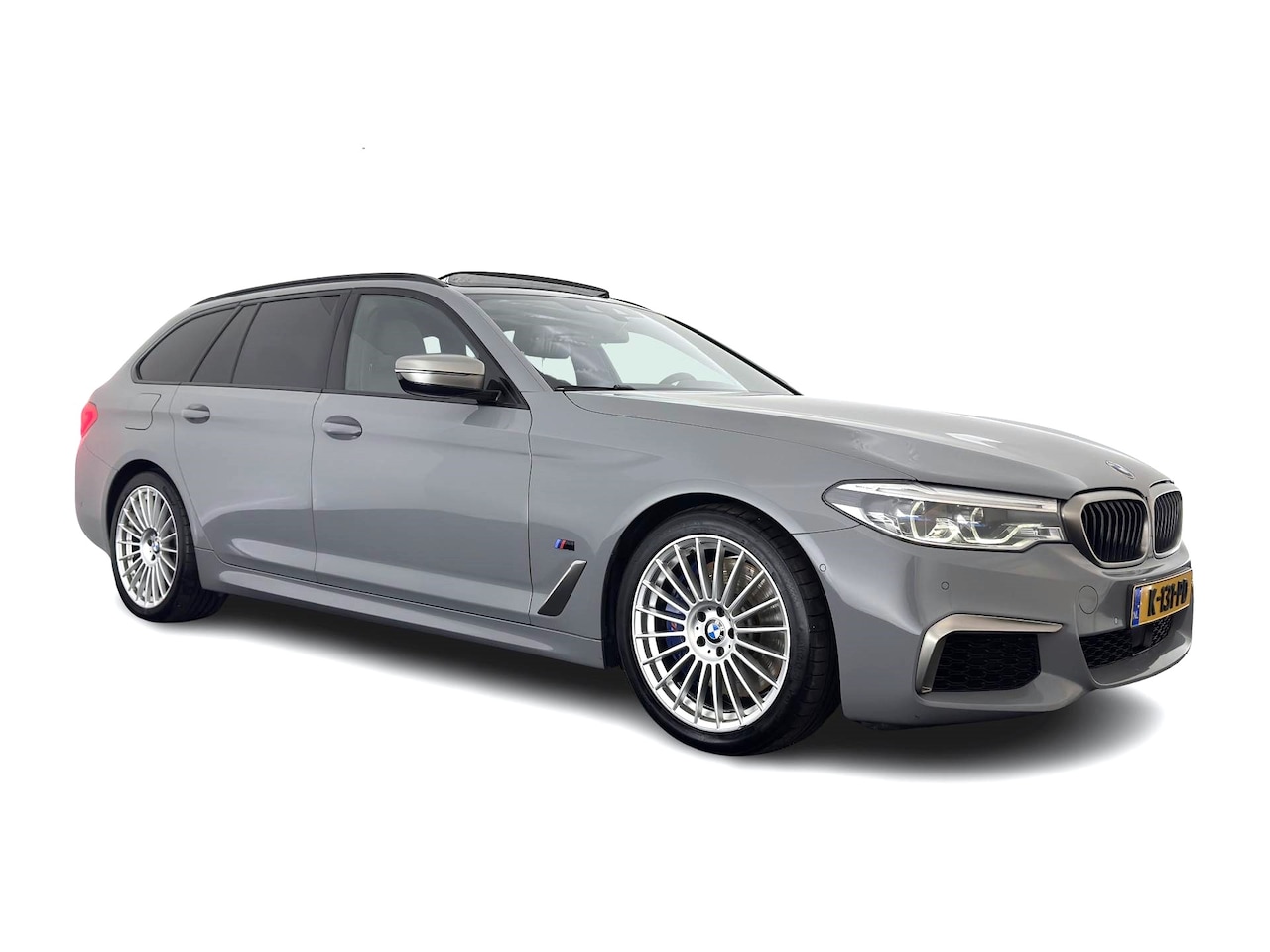 BMW 5-serie Touring - M550d xDrive High Executive Aut. *PANO | HEAD-UP | ADAPTIVE-CRUISE | LEATHER | LASER-LED | - AutoWereld.nl