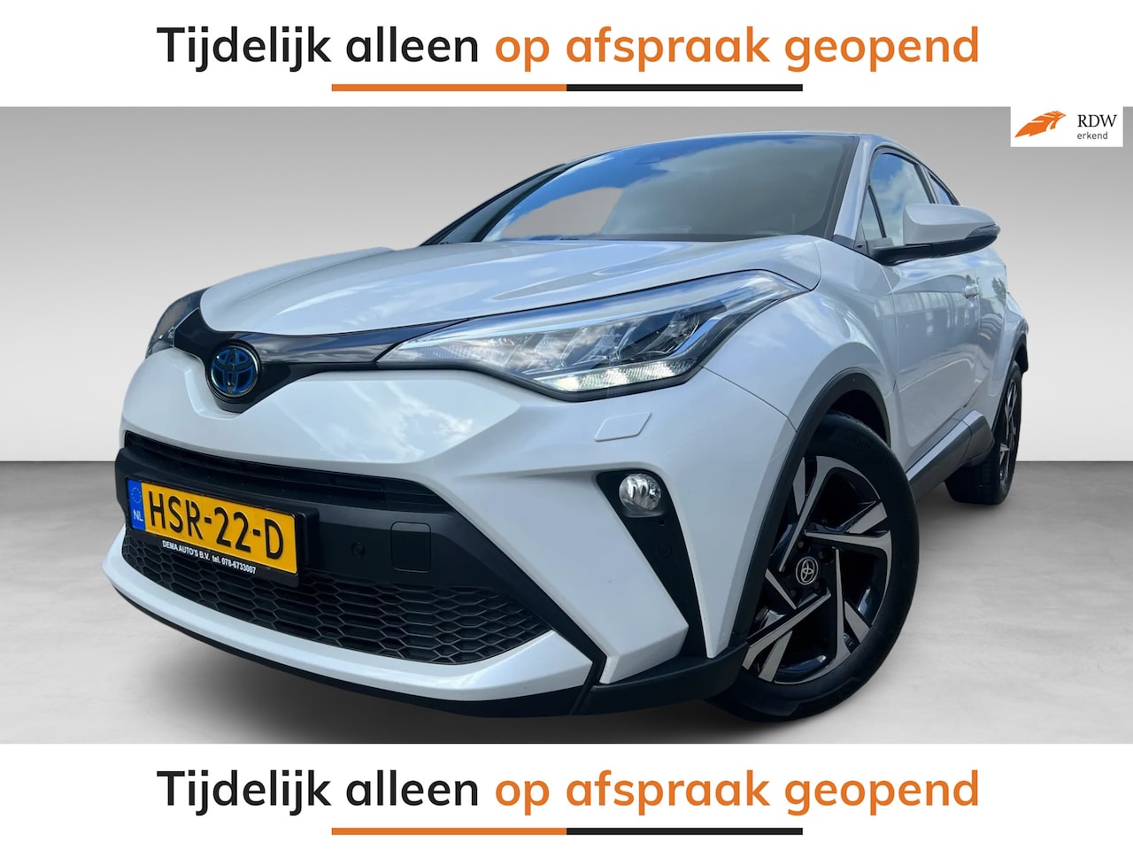 Toyota C-HR - 1.8 Hybrid Bi-Tone NAVI/LED/DAB/CRUISE/ECC/PDC/CAMERA/// - AutoWereld.nl