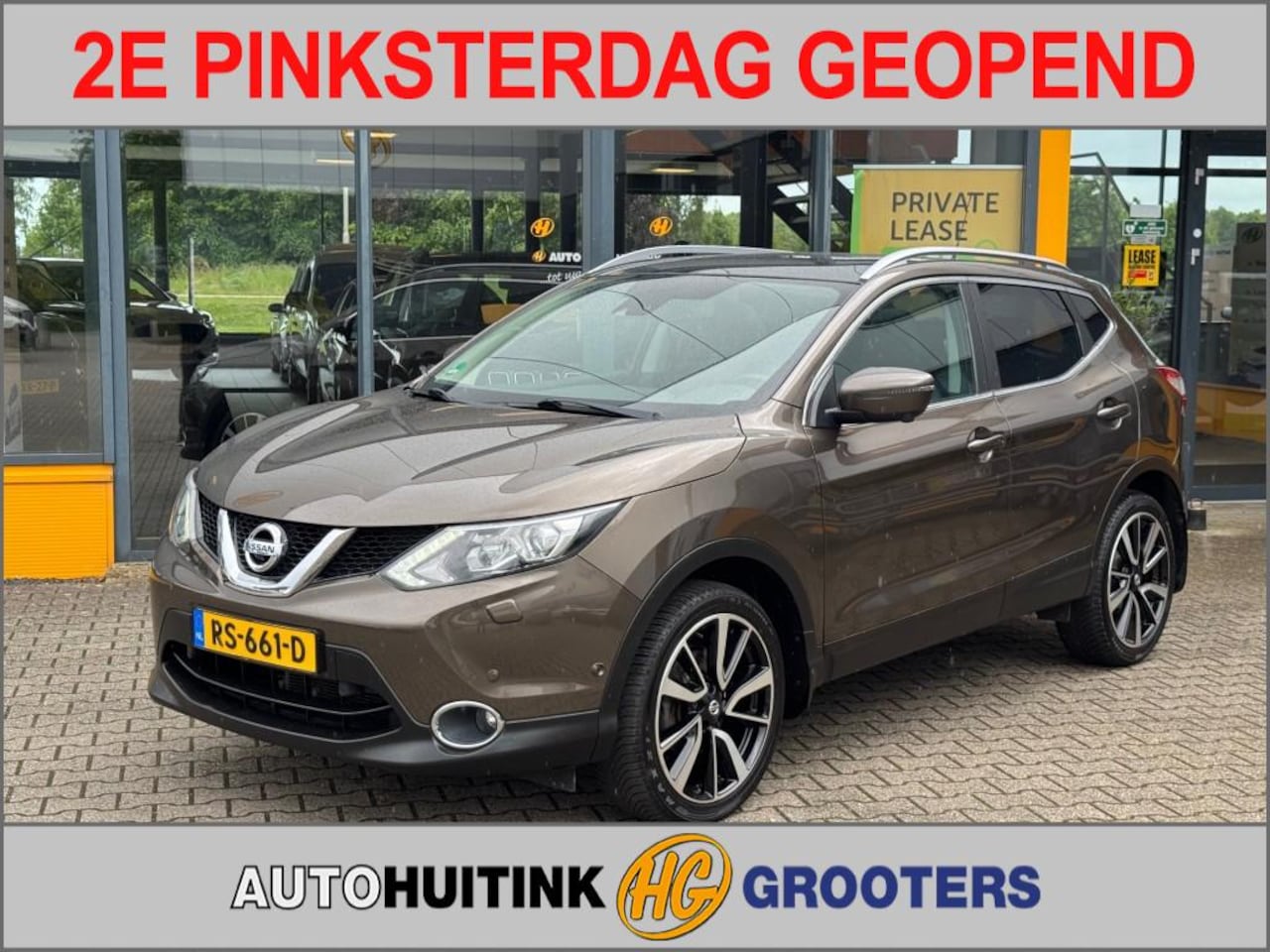 Nissan Qashqai - 1.2 Tekna - Pan. dak - Navi - camera - AutoWereld.nl