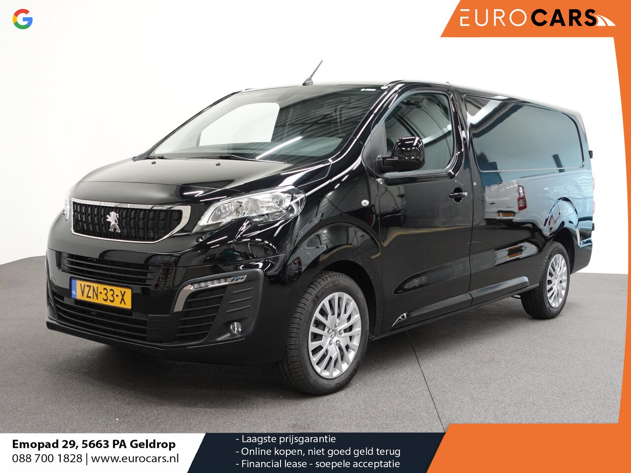 Peugeot Expert - 145PK L3 Automaat Airco Cruise Navi Trekhaak Carplay - AutoWereld.nl