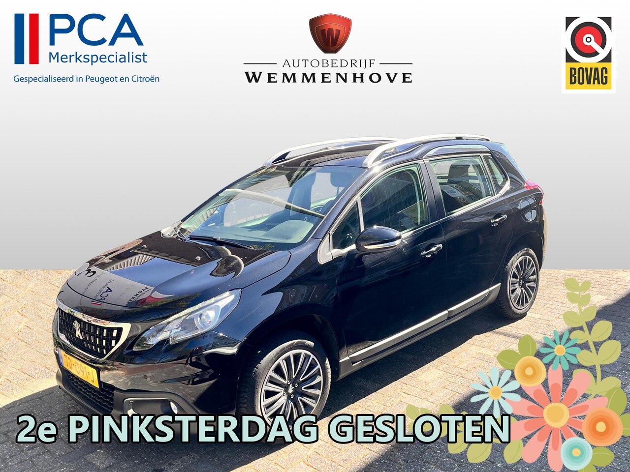 Peugeot 2008 - 1.2 PureTech Active Distributieriem is/ wordt vervangen Automaat/Airco-Ecc/Navigatie - AutoWereld.nl