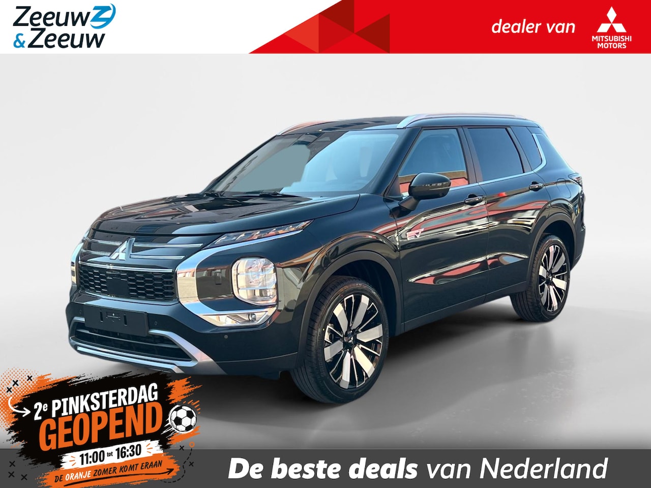 Mitsubishi Outlander - 2.4 PHEV First Edition € 7.500 euro korting eigen voorraad| 8 jaar garantie| Snel leverbaa - AutoWereld.nl