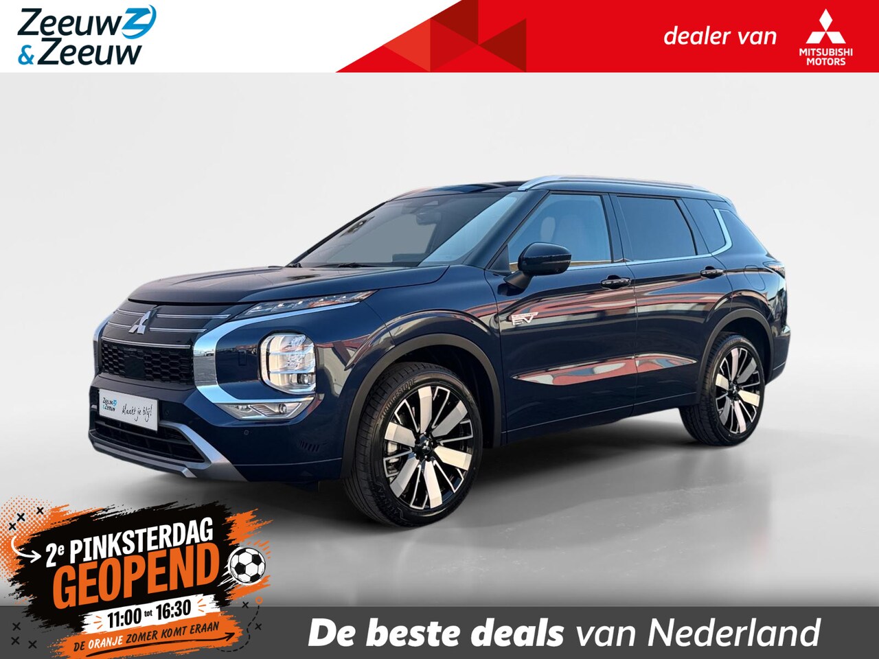 Mitsubishi Outlander - 2.4 PHEV Instyle+ | €7500 Voorraadkorting | Schuif-/Kanteldak | Stuur/Stoelverwarming | El - AutoWereld.nl