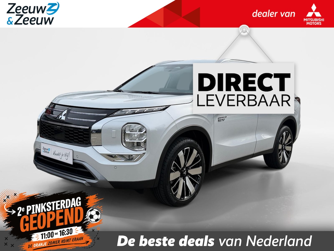 Mitsubishi Outlander - 2.4 PHEV Intense + | Modeljaar 2026 | 5000 EURO Korting | Direct leverbaar | Rondom camera - AutoWereld.nl