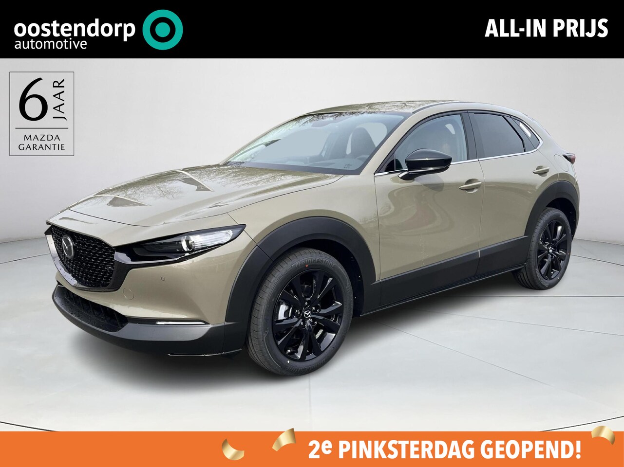 Mazda CX-30 - 2.5 e-SkyActiv-G M Hybrid Nagisa | Half leder | Navigatie | BOSE Audio | Elektrische achte - AutoWereld.nl