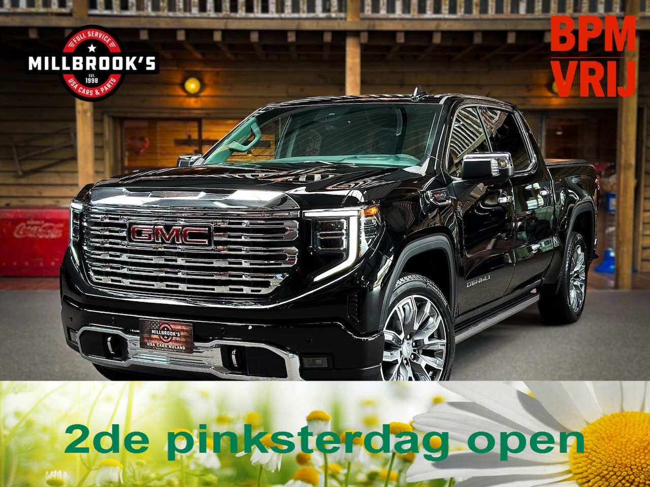 GMC Sierra - Denali 6.2L V8 Demo opruiming BPM VRIJ, 360 camera, adaptieve cruise control, op voorraad - AutoWereld.nl