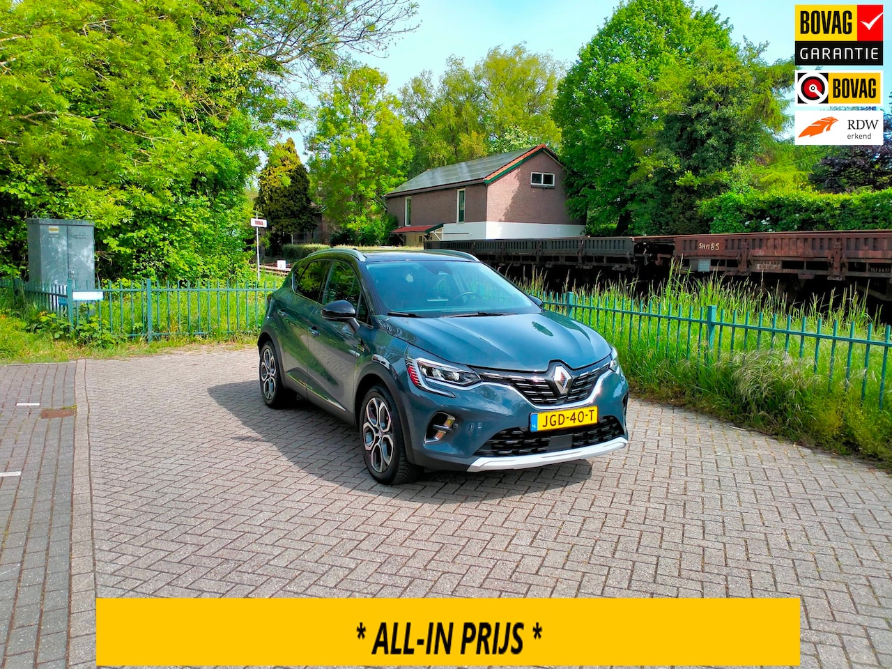 Renault Captur - 1.3 TCe 155 Edition One Bose AUTOMAAT apple/android trekhaak ALLINPRIJS - AutoWereld.nl