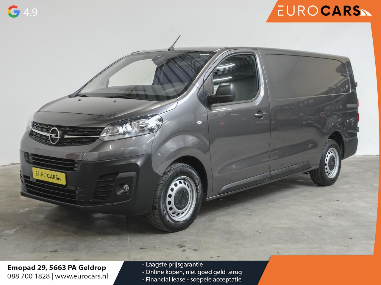 Opel Vivaro - 2.0 BlueHDi 145PK L3 Automaat Airco Bluetooth Cruise Control Trekhaak Navigatie - AutoWereld.nl