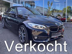 BMW 2-serie Cabrio - 220iA SPORTLINE * ADAPT. LED, BEIGE LEDER, NAVI PROF, CAMERA, 18-inch LMV * UNFALLFREI - S