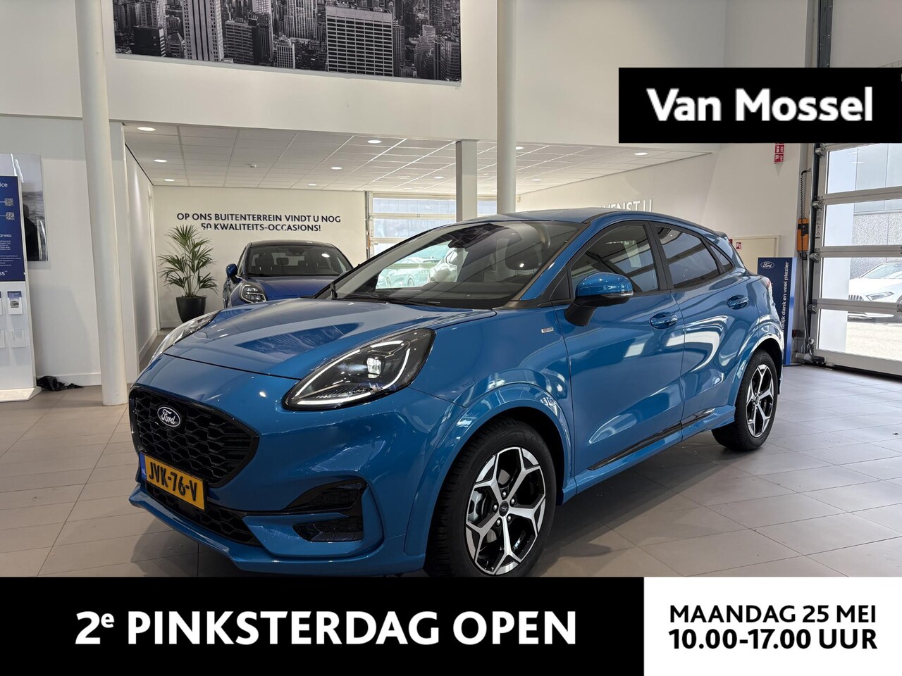 Ford Puma - 1.0 EcoBoost Hybrid ST-Line X | ALL WEATHER BANDEN | CAMERA | CARPLAY | CRUISE CONTROL | N - AutoWereld.nl