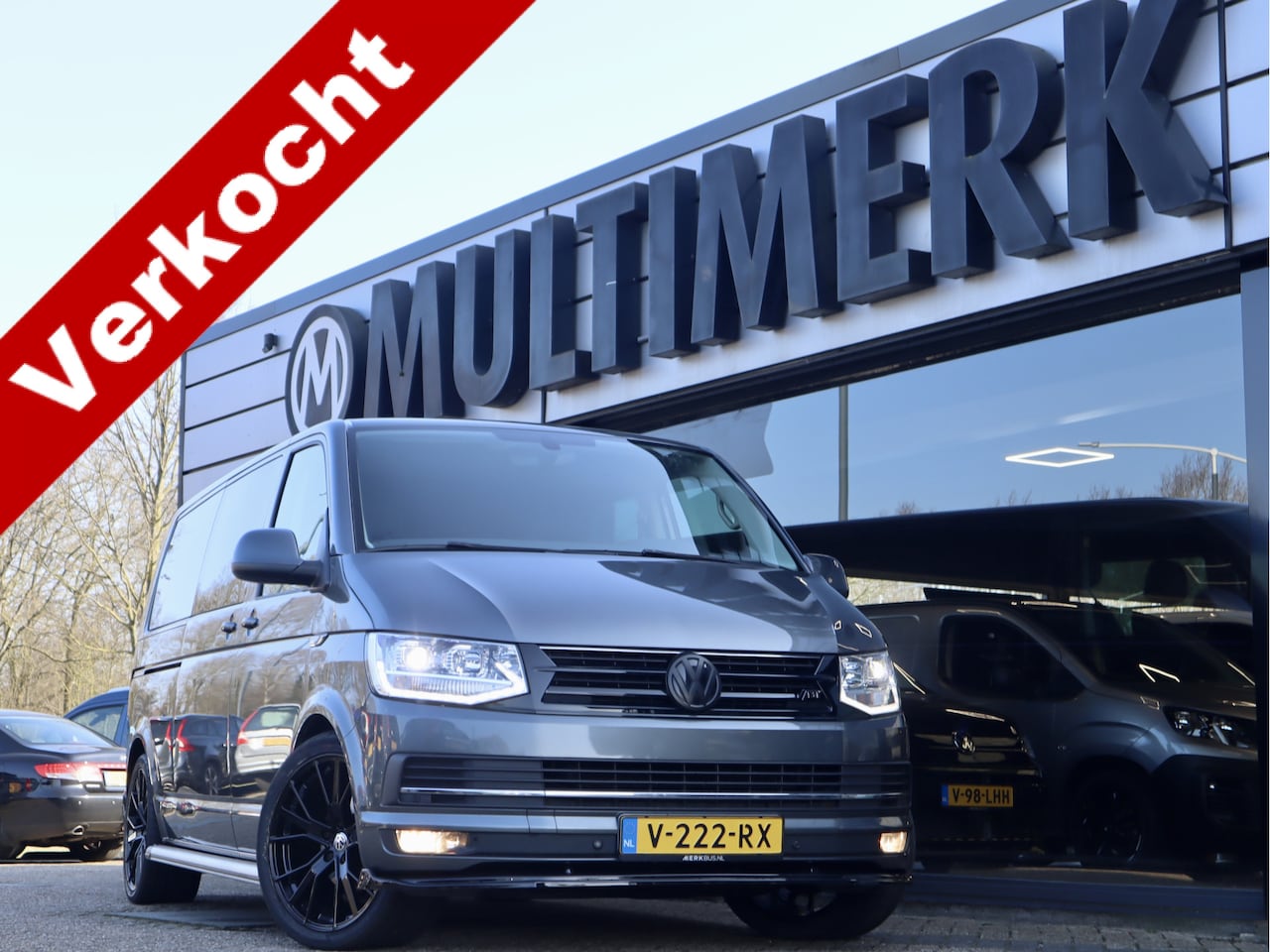 Volkswagen Transporter - 2.0 TDI 150PK DSG 4-MOTION LUXE DUBBELE CABINE MARGE-BTW VRIJ - AutoWereld.nl