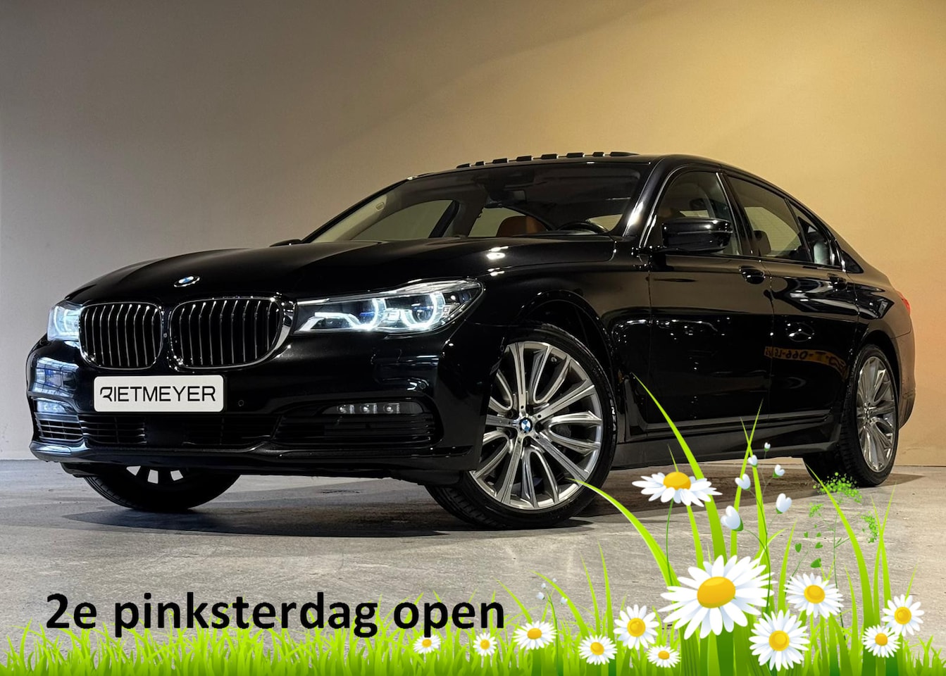 BMW 7-serie - 750i xDrive |Pano |Soft Close |HUD |Massage&Koeling |H&K |360° | Privacy Glass - AutoWereld.nl