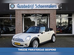 MINI Cabrio - 1.6 Cooper AUTOMAAT LEER CRUISE STOELVERW. CLIMA PDC 17"LMV ALL-SEASONS XENON AUTOMAAT