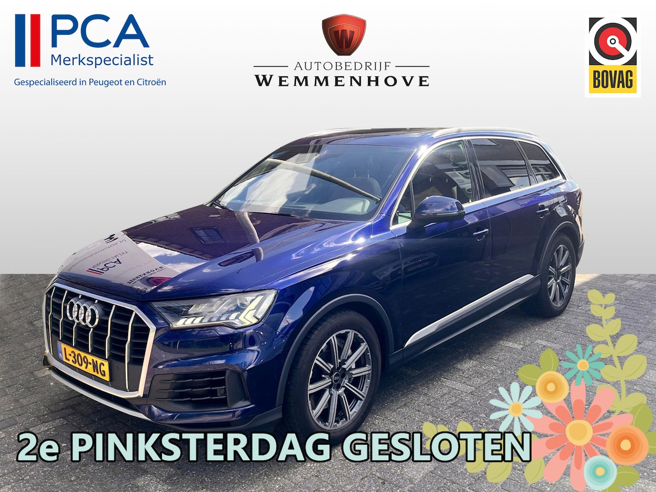 Audi Q7 - 55 TFSI e quattro Pro Line Panoramadak/Leer/Trekhaak - AutoWereld.nl