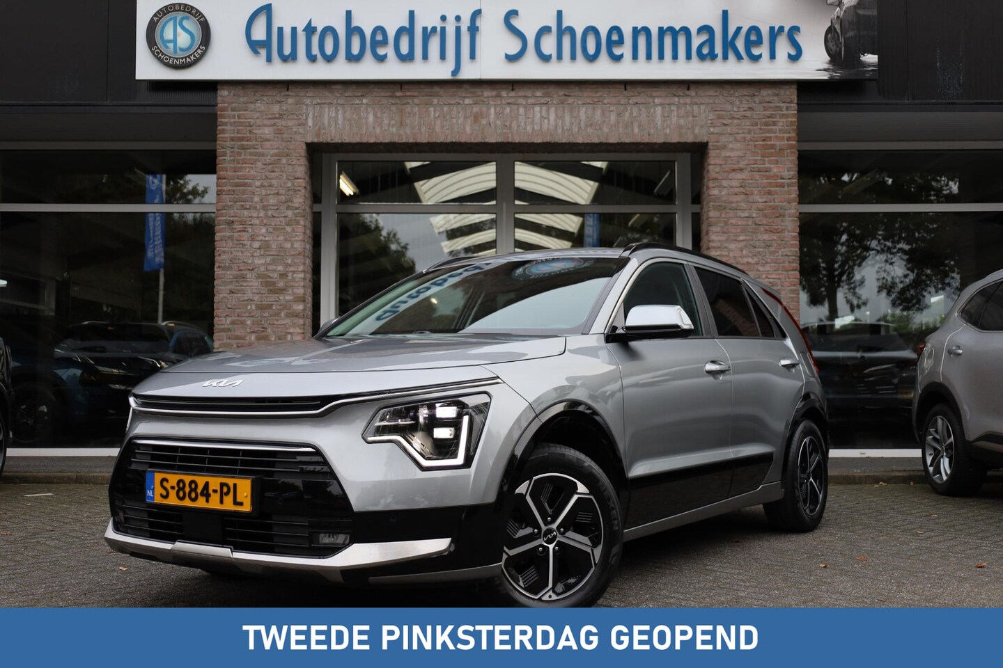 Kia Niro - 1.6 GDi Hybrid DynamicPlusLine TREKHAAK-AFN LEER HUD PANO CARPLAY STOEL/STUURVERW. CAMERA - AutoWereld.nl