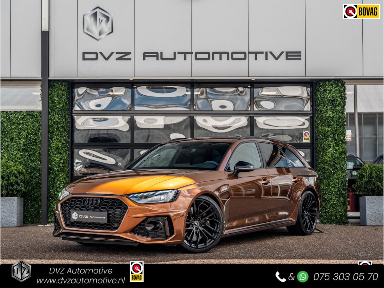 Audi A4 Avant - RS4 2.9 TFSI 450PK Quattro | RS Dynamic | B&O Sound | Sport Uitlaat | Black Optik | BTW - AutoWereld.nl
