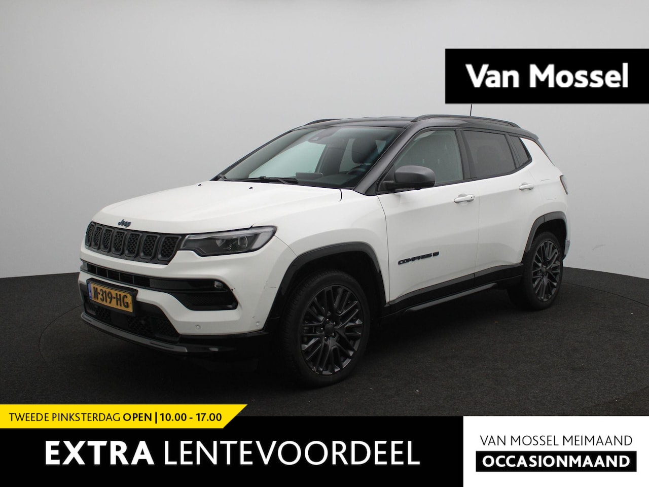 Jeep Compass - 4xe 240 Plug-in Hybrid Electric 80th Anniversary | Navigatie | Camera | Led Verlichting | - AutoWereld.nl