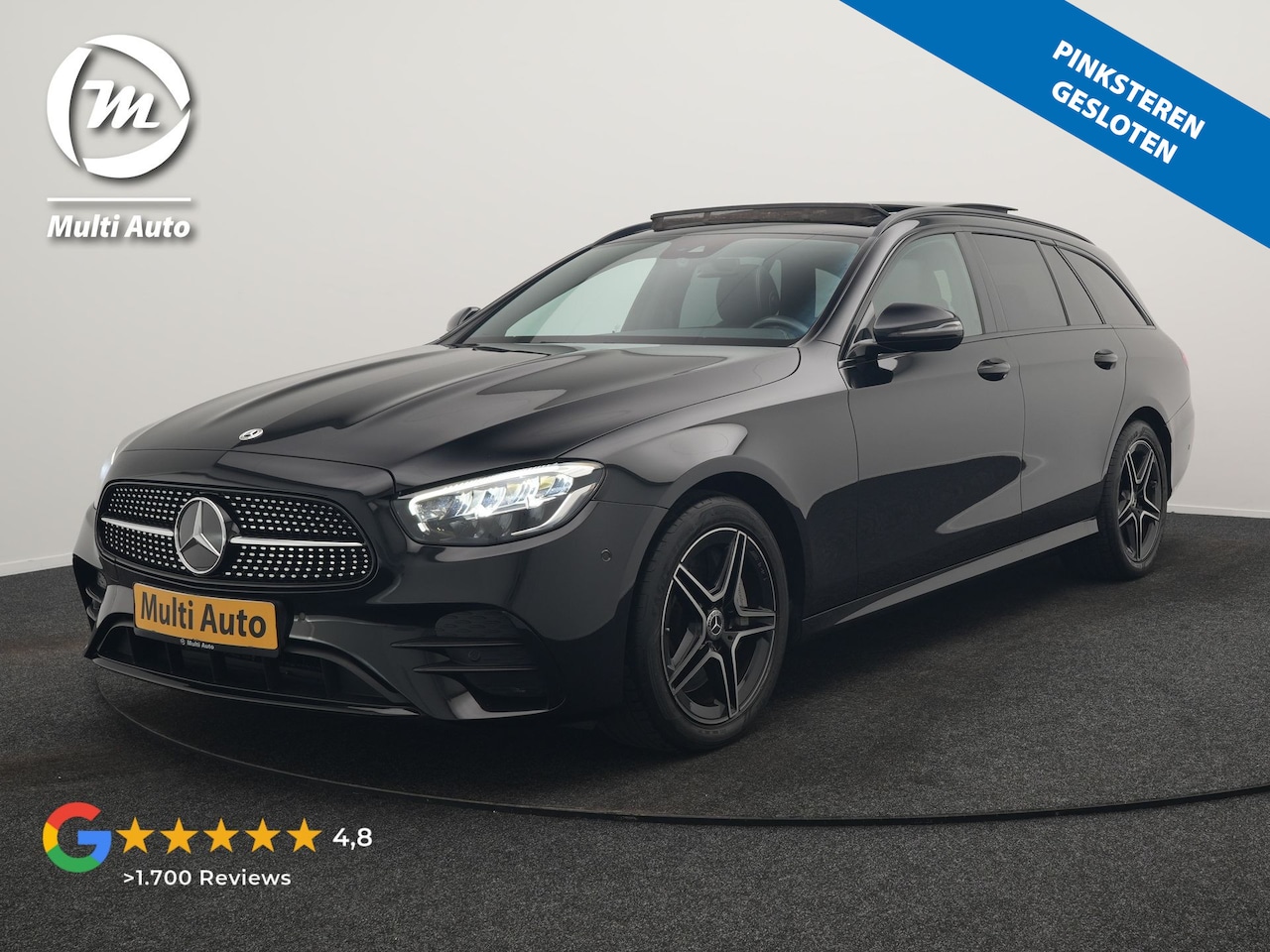 Mercedes-Benz E-klasse Estate - 300 e AMG Line PHEV 320pk Dealer O.H. | Panodak | Camera | Alcantara Sportstoelen Verwarmd - AutoWereld.nl