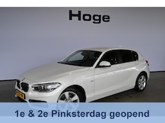 BMW 1-serie - 116i Sport Cima Navigatie Cruise Control LED Stoelverwarming Rijklaarprijs Inruil Mogelijk